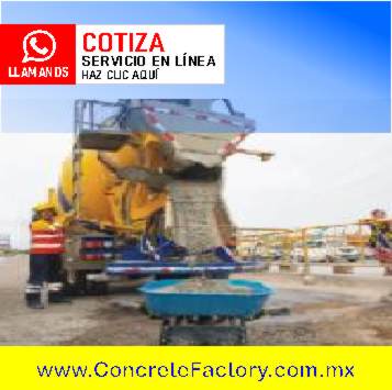 Concretera Ciudad de México · Concreto Estructural FC 250 · Precio $217 por metro cúbico (m3) · Resistencia a la compresión 250.JPG